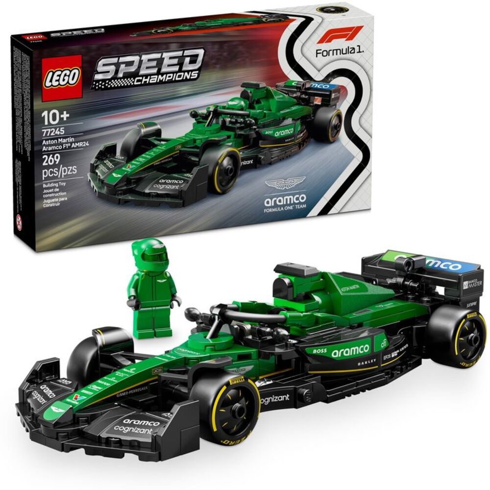 LEGO® Speed Champions Aston Martin Aramco F1® AMR24 Race Car 77245